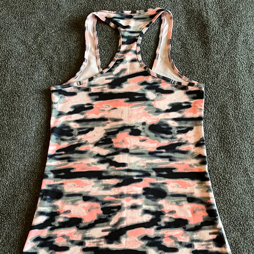 Multi color athletic tank top